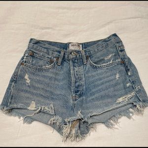 Agolde vintage Parker cutoff shorts